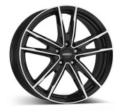DEZENT KF dark 6,5x16 5x114,3 ET44 černý lak/leštěná čelní plocha